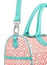 Detail View - Click To Enlarge - MISCHA - 'Mini Overnighter' in classic hexagon print