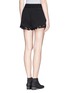 Back View - Click To Enlarge - IRO - 'Dainie' lace edge crepe shorts