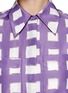 Detail View - Click To Enlarge - CHICTOPIA - Grid check poplin shirt