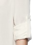Detail View - Click To Enlarge - VINCE - Trapunto stitch linen blend tunic