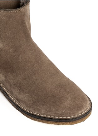 Detail View - Click To Enlarge - VINCE - 'Cody' Shearling Chelsea Boots