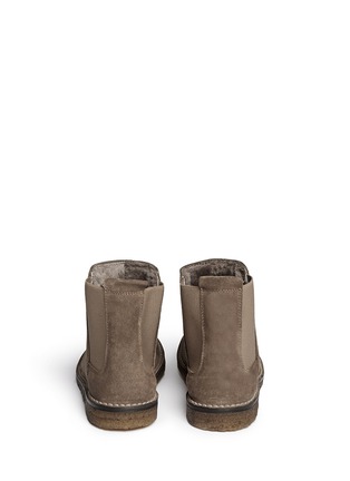 Back View - Click To Enlarge - VINCE - 'Cody' Shearling Chelsea Boots