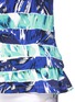 Detail View - Click To Enlarge - KENZO - Stripe flower print stretch crepe top