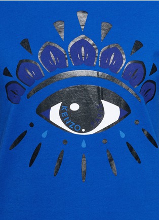 Detail View - Click To Enlarge - KENZO - Eye print T-shirt