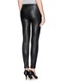 Back View - Click To Enlarge - VINCE - Lamb leather leggings