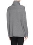 Back View - Click To Enlarge - VINCE - Wool-yak rib turtleneck sweater