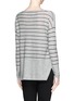 Back View - Click To Enlarge - VINCE - Stripe wool-cashmere sweater