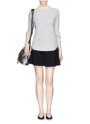 Figure View - Click To Enlarge - VINCE - Cashmere boat neck sweater