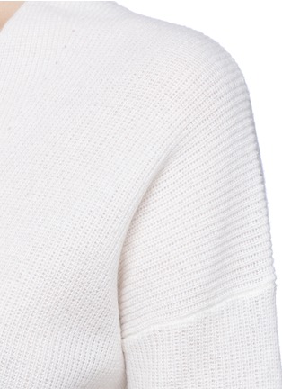 Detail View - Click To Enlarge - VINCE - Wide V-neck cashmere sweater