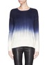 Main View - Click To Enlarge - VINCE - Painted ombré wool-cashmere sweater