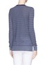 Back View - Click To Enlarge - VINCE - Mini stripe wool sweater