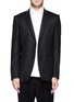 Main View - Click To Enlarge - GIVENCHY - Zip collar blazer