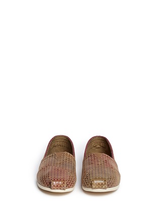 Figure View - Click To Enlarge - TOMS - TOMS+ Classics Patchwork slip-ons