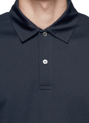 Detail View - Click To Enlarge - SUNSPEL - Cotton jersey polo shirt