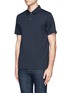 Front View - Click To Enlarge - SUNSPEL - Cotton jersey polo shirt