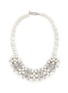 Main View - Click To Enlarge - KENNETH JAY LANE - Pearl and crystal necklace