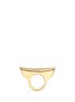 Main View - Click To Enlarge - MAIYET - 'Dragon Boat' 18k gold plated ring