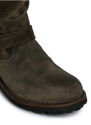 Detail View - Click To Enlarge - FIORENTINI+BAKER - 'Jade' Eternity suede buckle boots