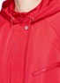 Detail View - Click To Enlarge - ANGEL CHEN - Sequin Chinese character long windbreaker