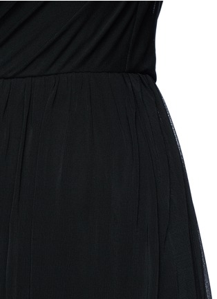 Detail View - Click To Enlarge - EMILIO PUCCI - Chiffon bodysuit dress