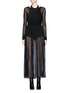 Main View - Click To Enlarge - EMILIO PUCCI - Chiffon bodysuit dress