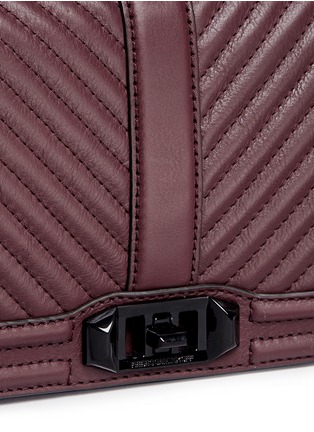  - REBECCA MINKOFF - 'Love' small quilted leather crossbody bag