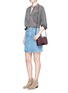 Figure View - Click To Enlarge - REBECCA MINKOFF - 'Love' small quilted leather crossbody bag