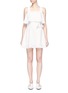 Main View - Click To Enlarge - HELEN LEE - Ruffle layer belted dress
