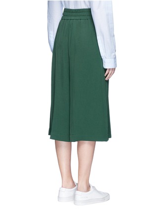 Back View - Click To Enlarge - ACNE STUDIOS - 'Imri' Asian fit elastic waist culottes