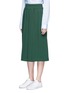 Front View - Click To Enlarge - ACNE STUDIOS - 'Imri' Asian fit elastic waist culottes