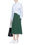 Figure View - Click To Enlarge - ACNE STUDIOS - 'Imri' Asian fit elastic waist culottes