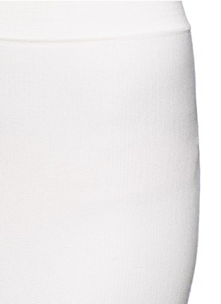 Detail View - Click To Enlarge - CALVIN KLEIN 205W39NYC - Wool knit skirt