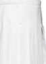 Detail View - Click To Enlarge - HAIDER ACKERMANN - Oversized pleated silk satin sleeveless dress