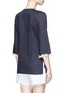 Back View - Click To Enlarge - FIGUE - 'Zita' tassel pompom cotton tunic top