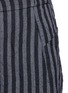 Detail View - Click To Enlarge - ATTACHMENT - Stripe wool-linen drop crotch pants