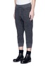 Front View - Click To Enlarge - ATTACHMENT - Drop crotch cropped jogging pants