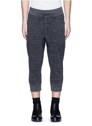 Main View - Click To Enlarge - ATTACHMENT - Drop crotch cropped jogging pants