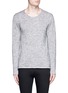 Main View - Click To Enlarge - ATTACHMENT - Raw edge mohair blend sweater