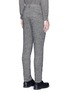 Back View - Click To Enlarge - ATTACHMENT - Slim fit glen plaid pants