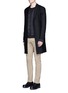 Figure View - Click To Enlarge - ATTACHMENT - Slim fit cotton twill pants