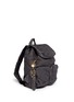 Front View - Click To Enlarge - SEE BY CHLOÉ - 'Bisou' small logo stitch backpack