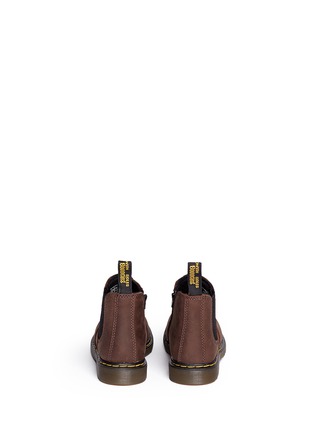 Back View - Click To Enlarge - DR. MARTENS - 'Shenzi' leather toddler Chelsea boots