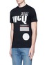 Front View - Click To Enlarge - MC Q - Mix logo print cotton T-shirt