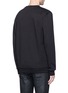 Back View - Click To Enlarge - MC Q - Logo embroidered sweatshirt