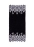 Main View - Click To Enlarge - VALENTINO GARAVANI - Floral lace beaded plissé pleat cashmere-wool scarf