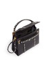 Detail View - Click To Enlarge - VALENTINO GARAVANI - 'My Rockstud Rolling' small cabochon stud leather bag