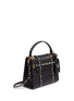 Figure View - Click To Enlarge - VALENTINO GARAVANI - 'My Rockstud Rolling' small cabochon stud leather bag