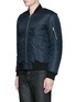 Front View - Click To Enlarge - SAINT LAURENT - 'MA-1' bomber jacket