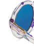 Detail View - Click To Enlarge - 3.1 PHILLIP LIM - Pressed flower clear acetate oversize mirror sunglasses