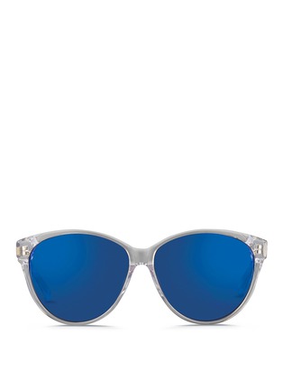 Main View - Click To Enlarge - 3.1 PHILLIP LIM - Oversize acetate cat eye mirror sunglasses